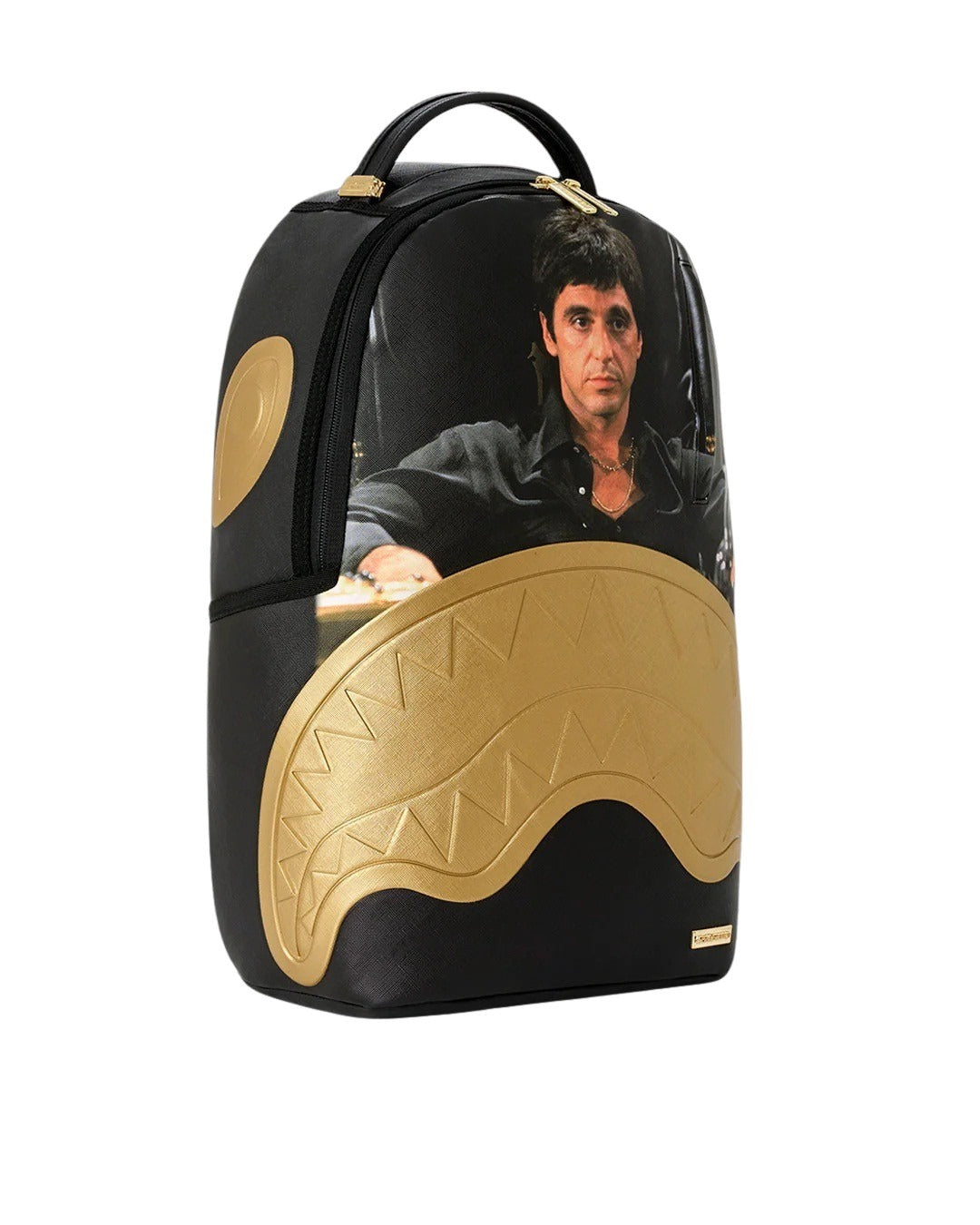 Scarface Gold Embossed Sprayground Backpack