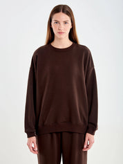 Vicolo sweatshirt with zip slits