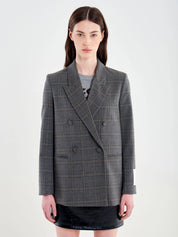 Vicolo Karo-Doppelreiher-Jacke