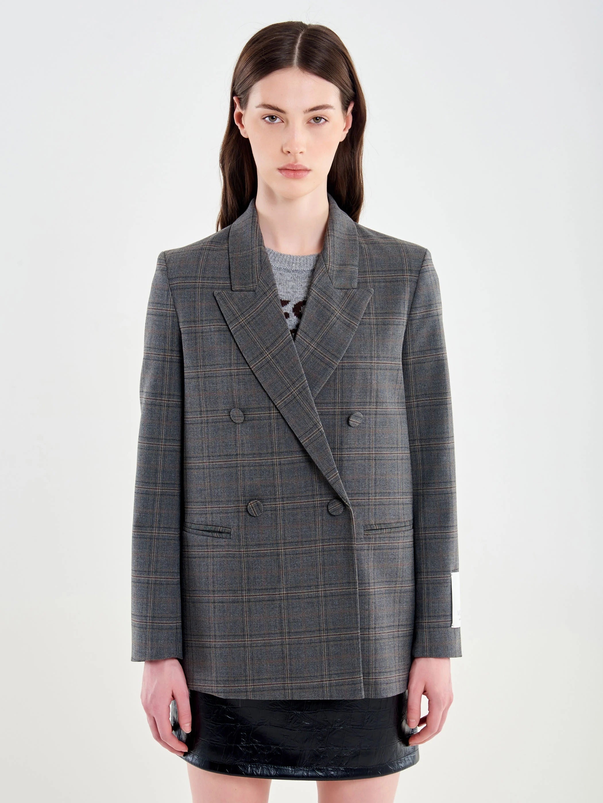 Vicolo Karo-Doppelreiher-Jacke