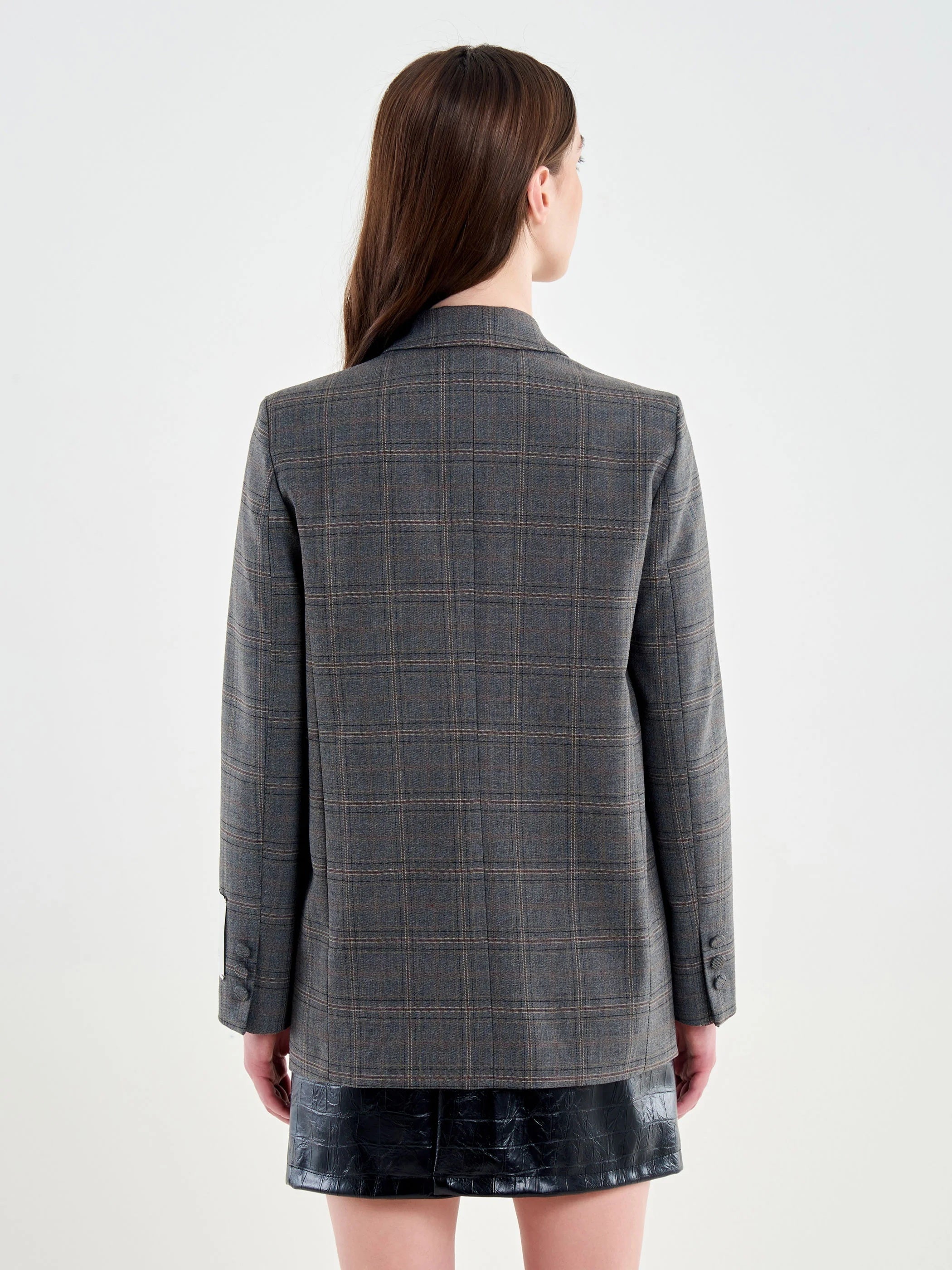 Vicolo Karo-Doppelreiher-Jacke
