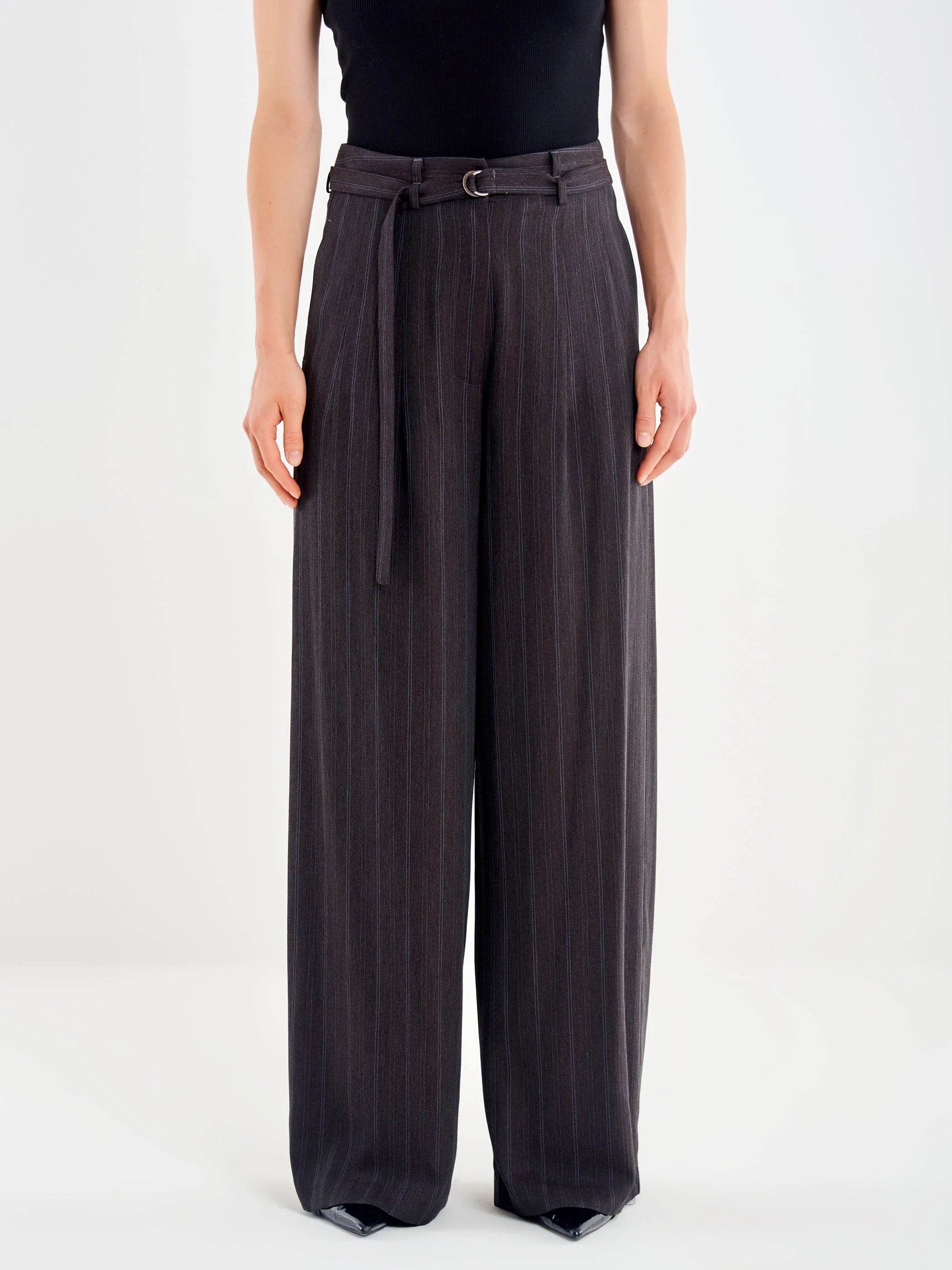 Pantalone Palazzo con Pinces Vicolo