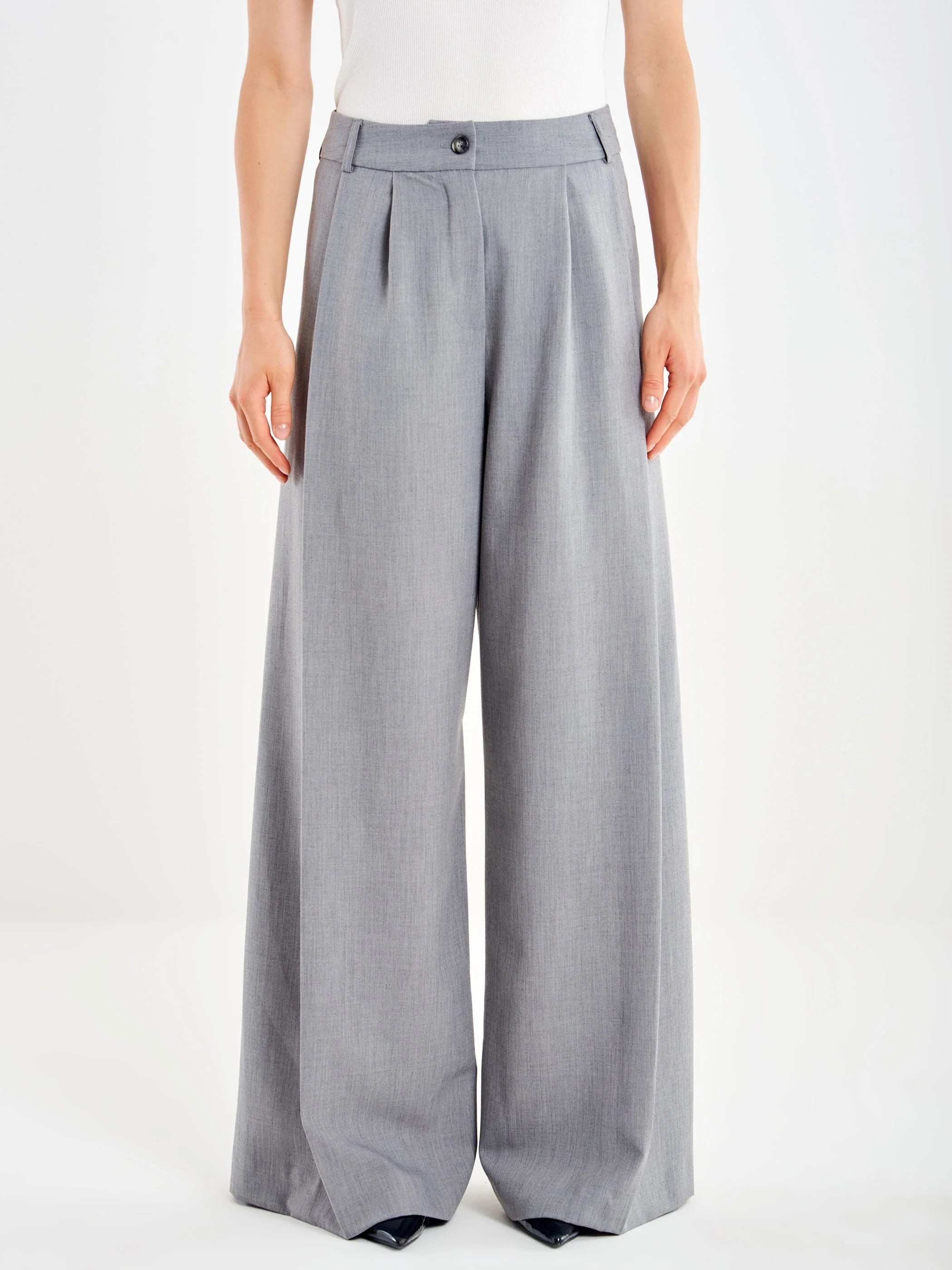 Pantalone Palazzo Ampio Vicolo
