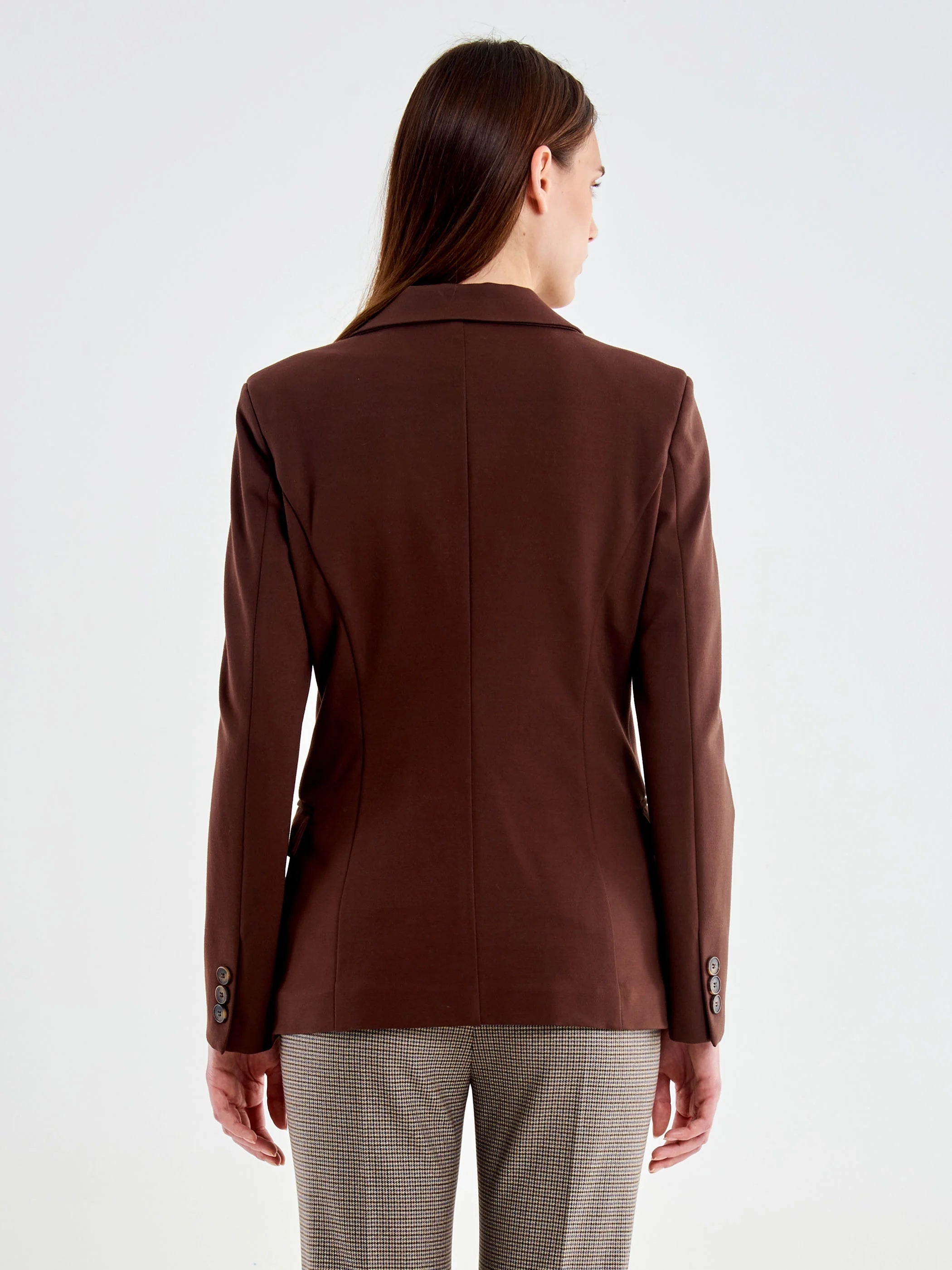 Taillierter Blazer aus Ponti-Stoff Vicolo