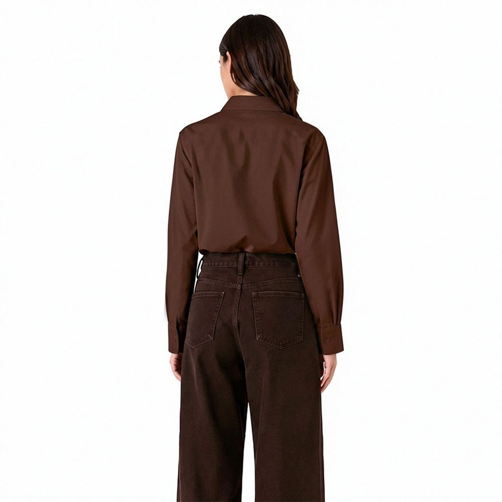 Camicia con Lavallière e Fermaglio Vicolo