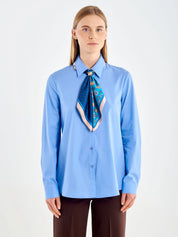 Vicolo Pussy-Bow Blouse with Clip