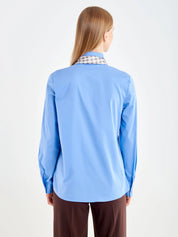Vicolo Pussy-Bow Blouse with Clip