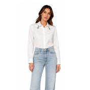 Camicia con dettaglio gioiello Vicolo