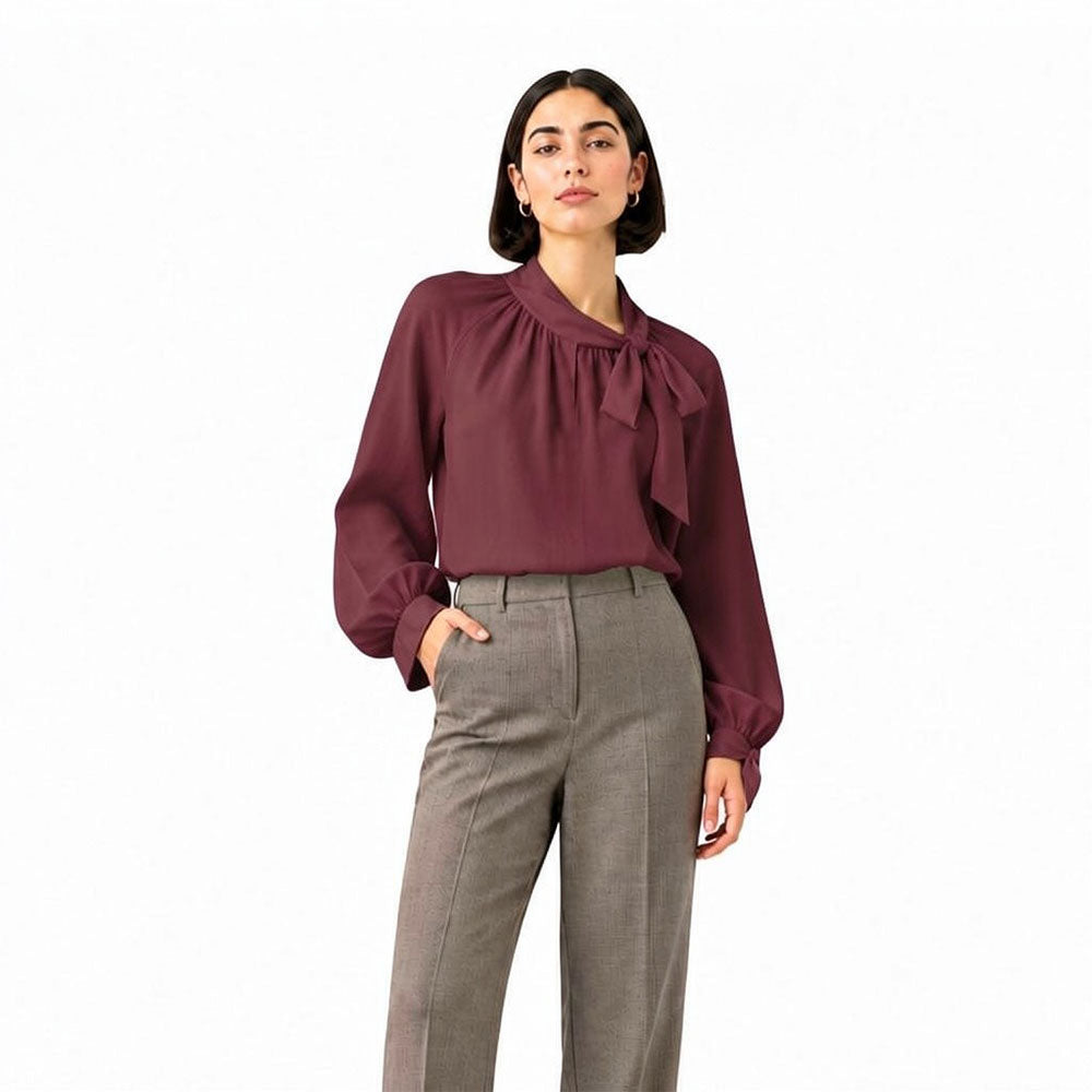 Blusa con fiocco Vicolo