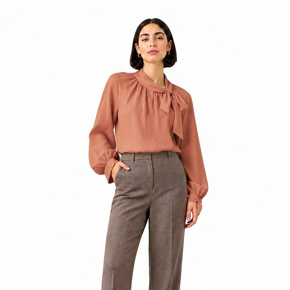 Blusa con fiocco Vicolo