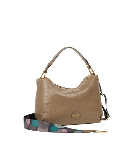 Borsa a spalla Obona in pelle M*Brc