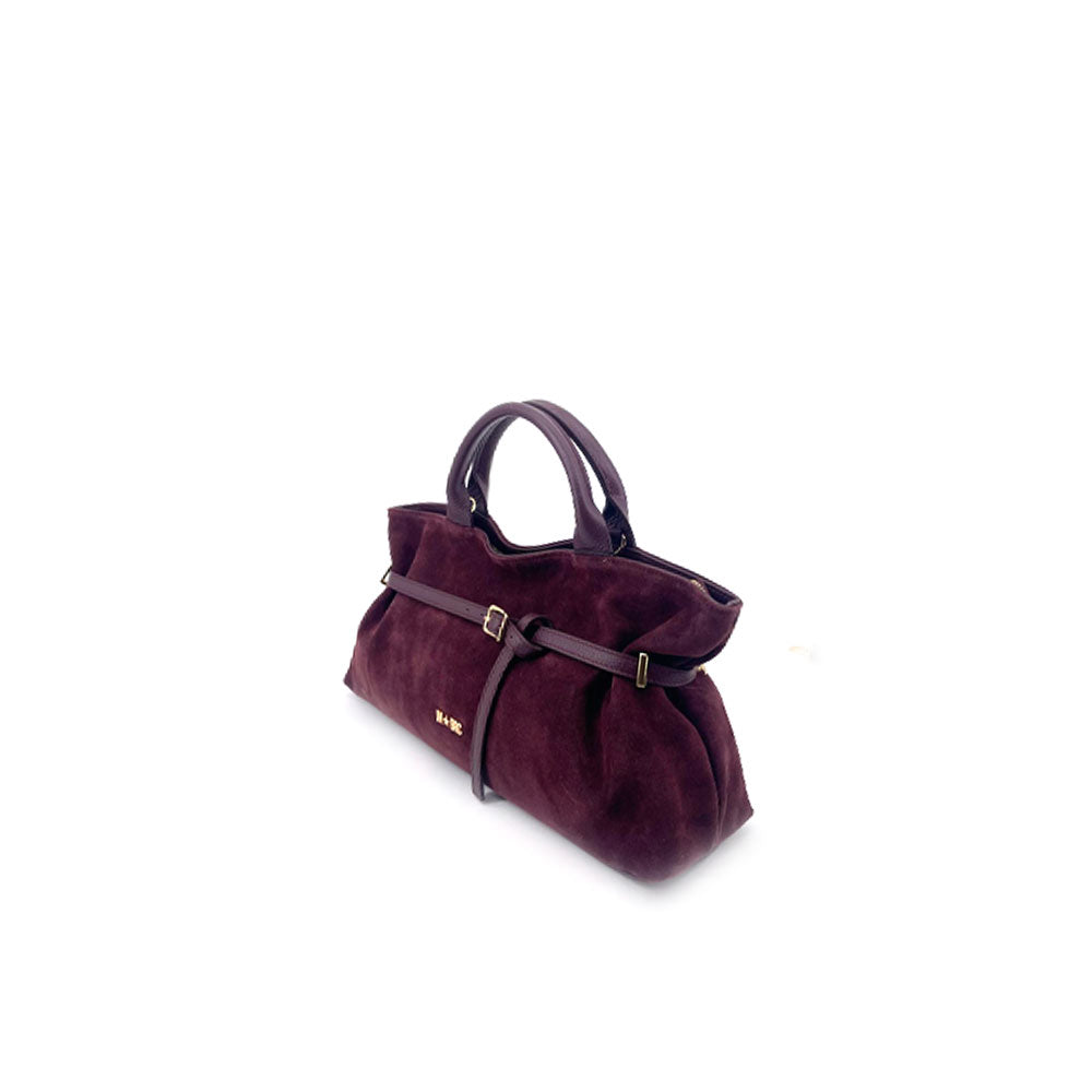 Borsa a mano Alexia in suede M*Brc