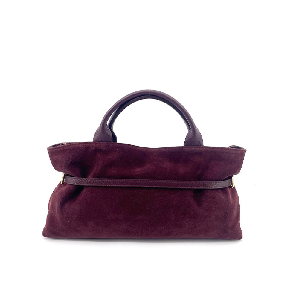 Borsa a mano Alexia in suede M*Brc