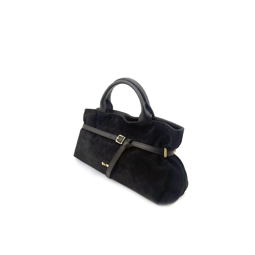M*Brc Alexia suede handbag