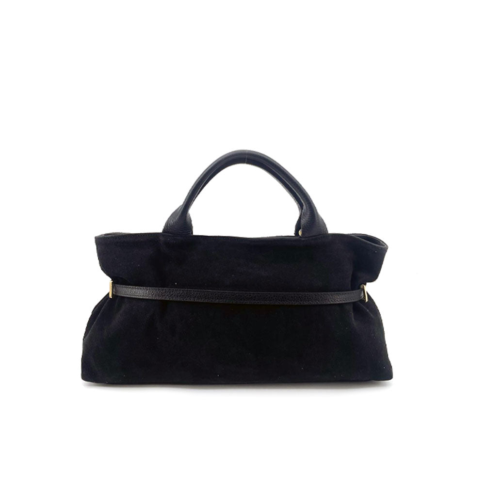 M*Brc Alexia suede handbag