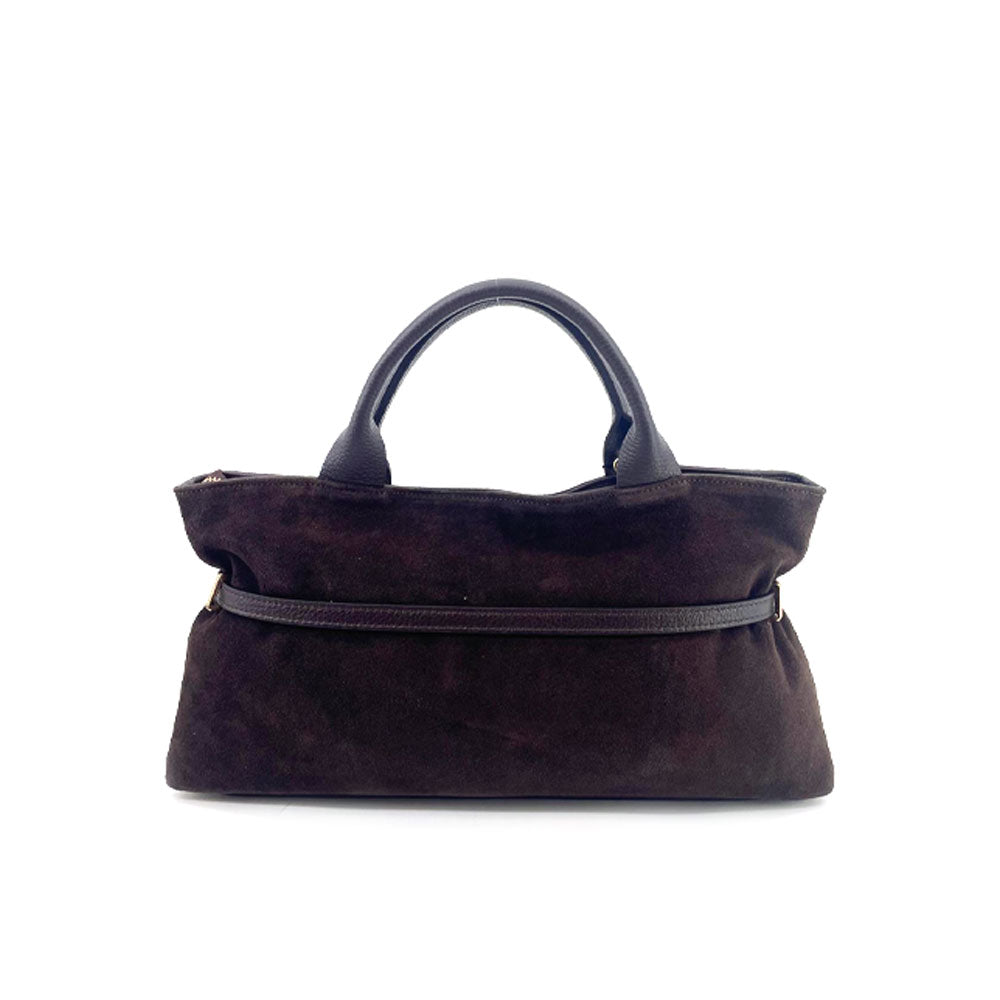 Borsa a mano Alexia in suede M*Brc