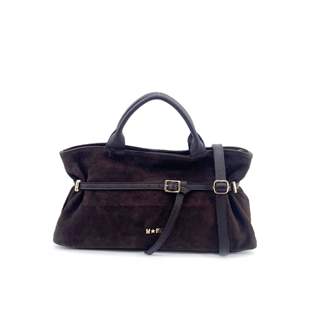 Borsa a mano Alexia in suede M*Brc