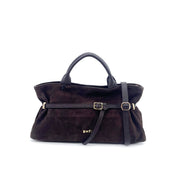 Borsa a mano Alexia in suede M*Brc