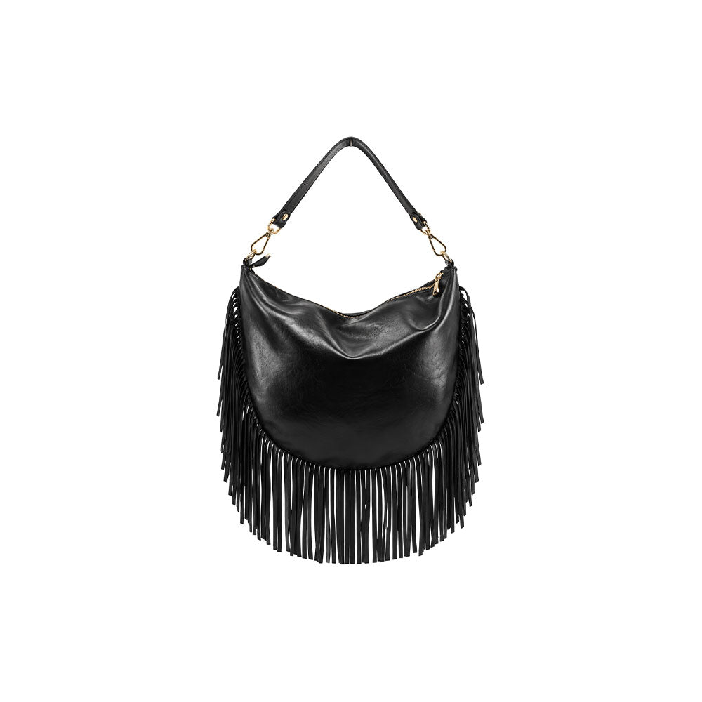 Borsa a spalla Rock in pelle M*Brc