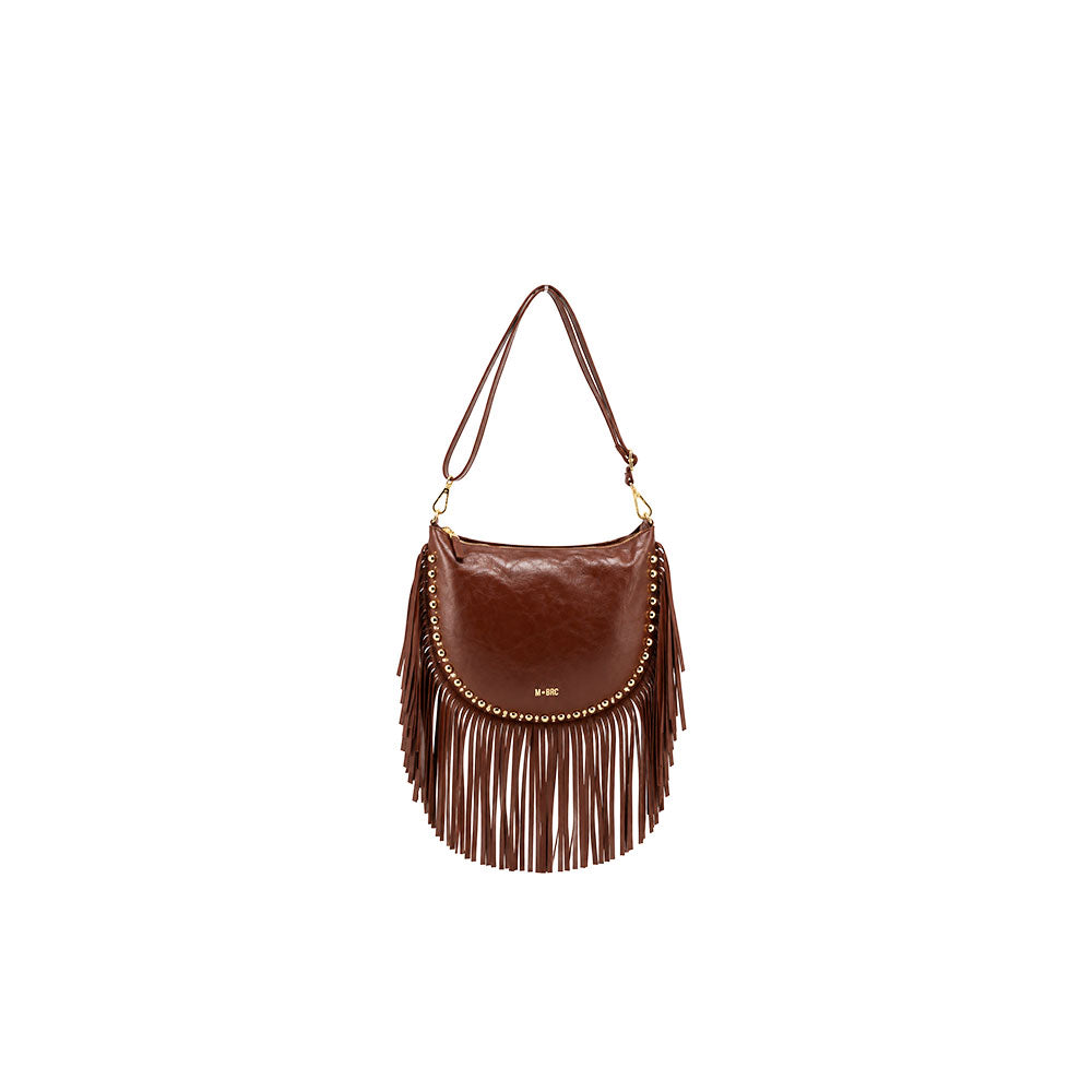 Borsa a tracolla Rock in pelle M*Brc