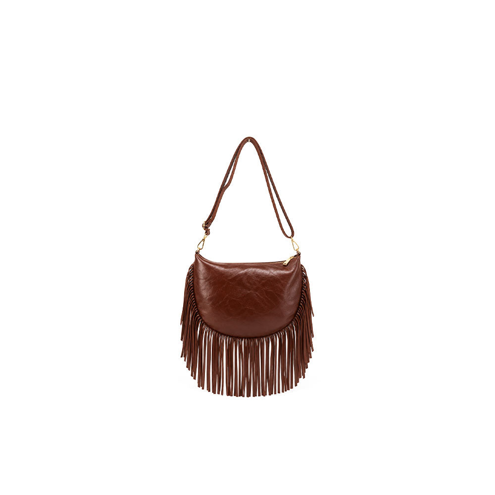 Borsa a tracolla Rock in pelle M*Brc