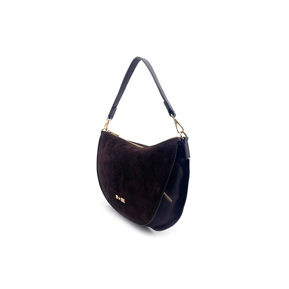Borsa a spalla Sole in pelle M*Brc