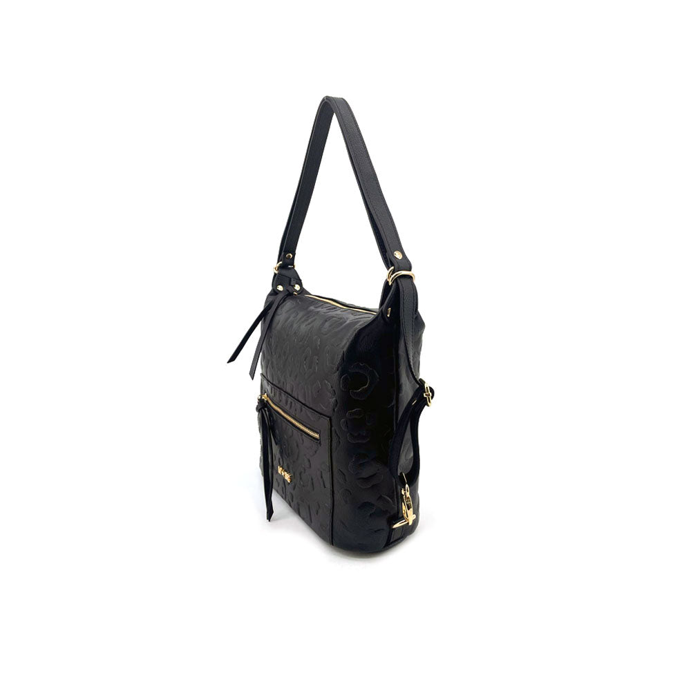 M*Brc Printed Leather Bag/Backpack