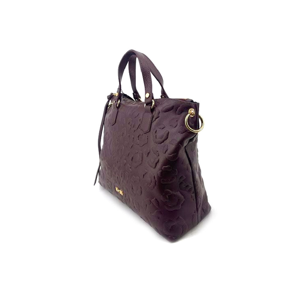 Borsa a mano Print in pelle M*Brc