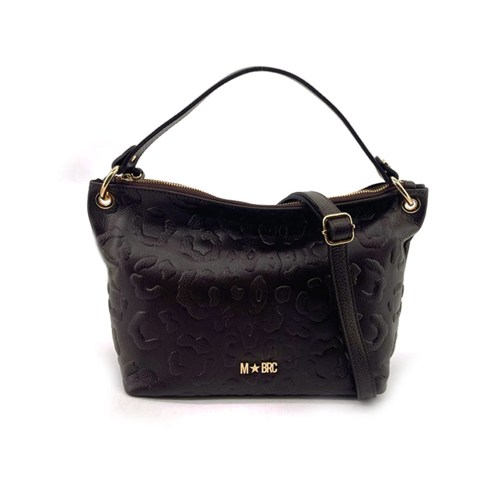 Borsa a spalla Print in pelle M*Brc
