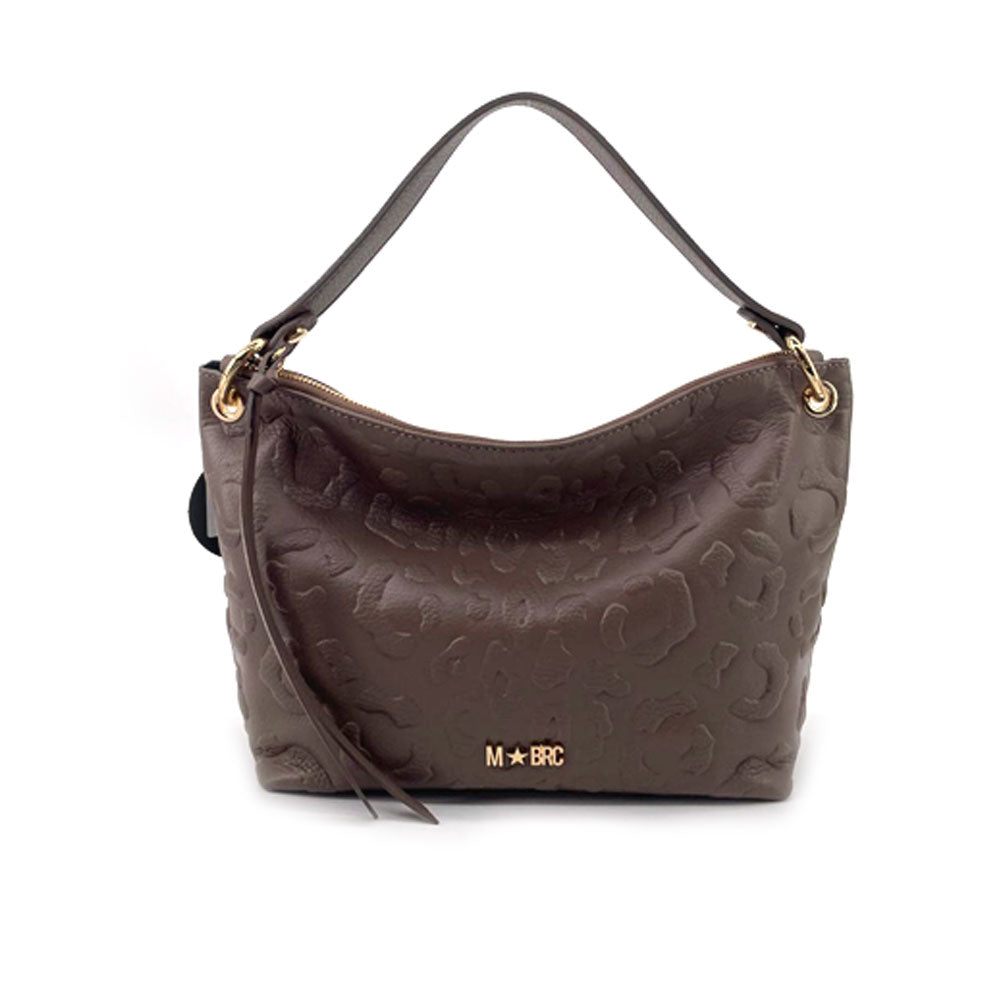 Borsa a spalla Print in pelle M*Brc