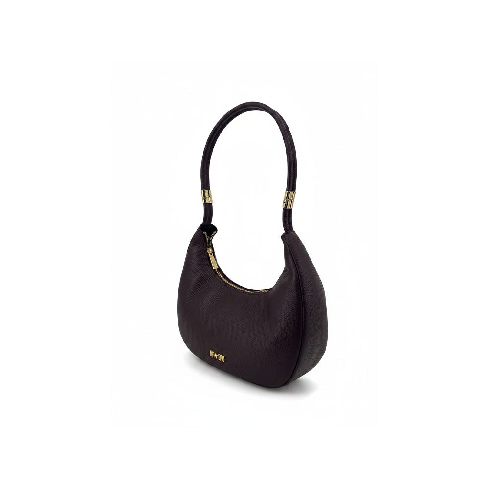 M*Brc Leather Tubular Shoulder Bag