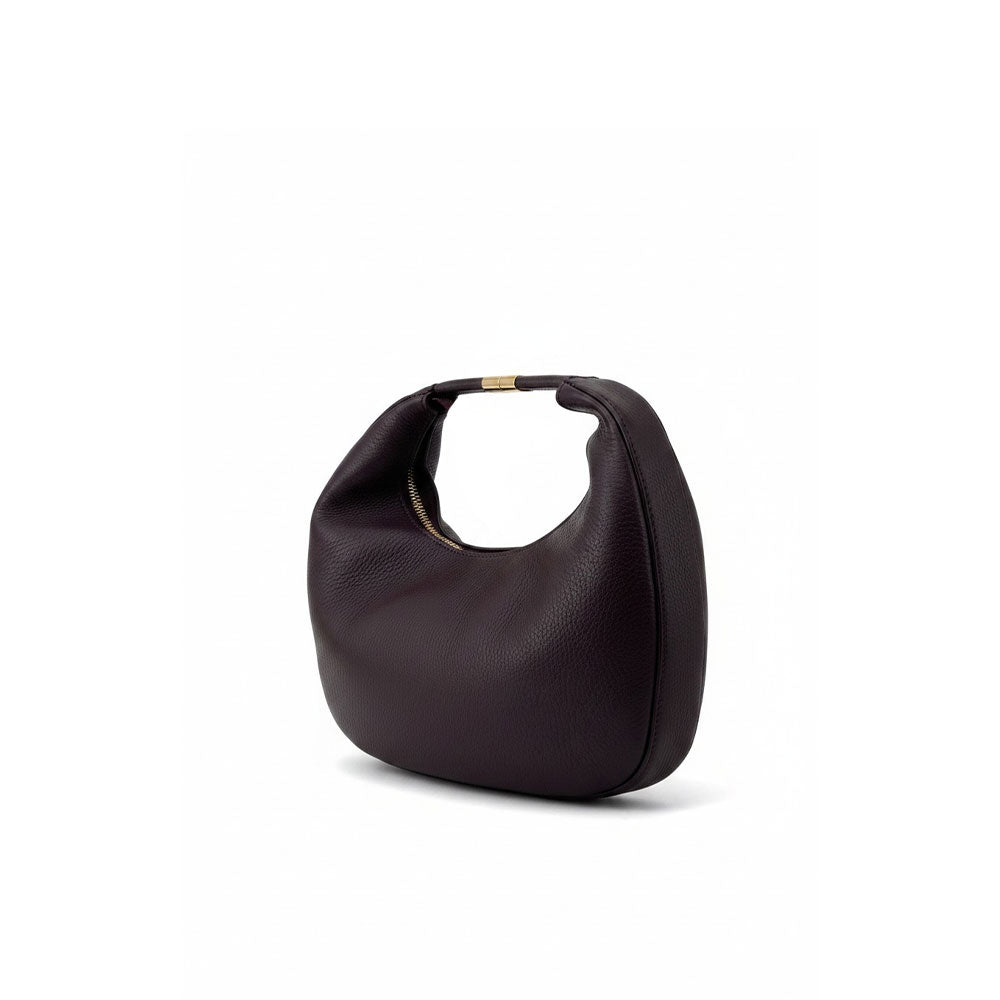 M*Brc Leather Tubular Shoulder Bag