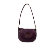 M*Brc Leather Tubular Shoulder Bag