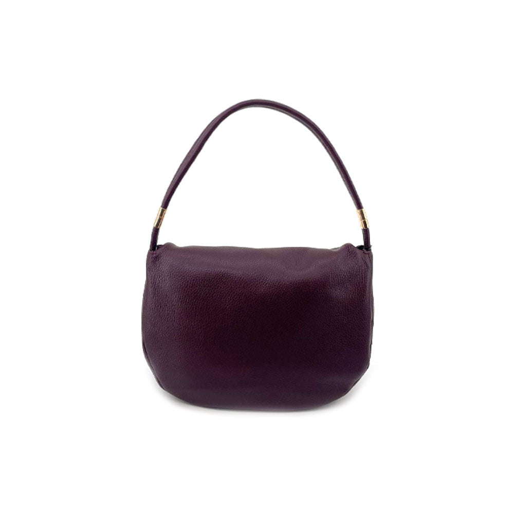 M*Brc Leather Tubular Shoulder Bag