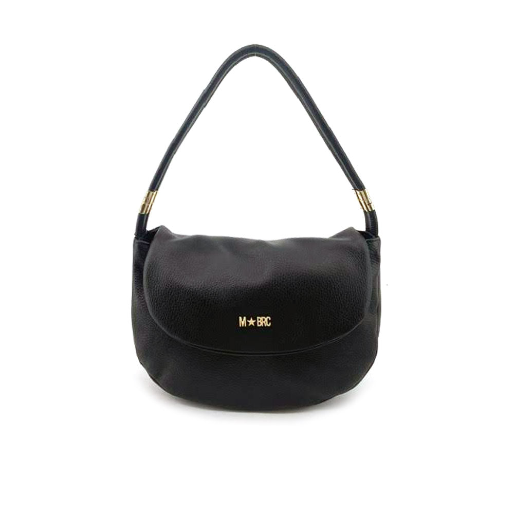 M*Brc Leather Tubular Shoulder Bag