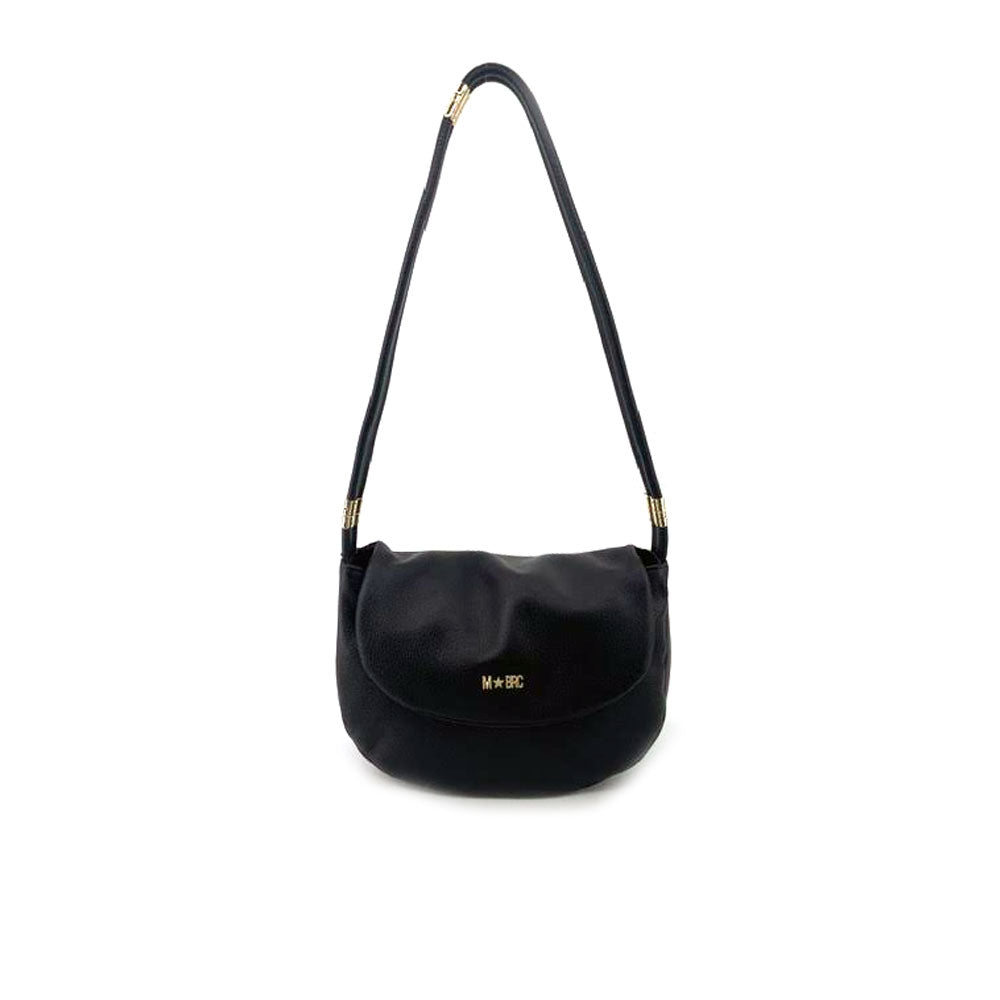 M*Brc Leather Tubular Shoulder Bag