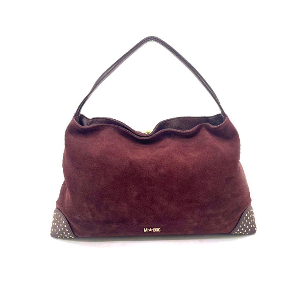 Borsa a spalla Chiodi in pelle M*Brc