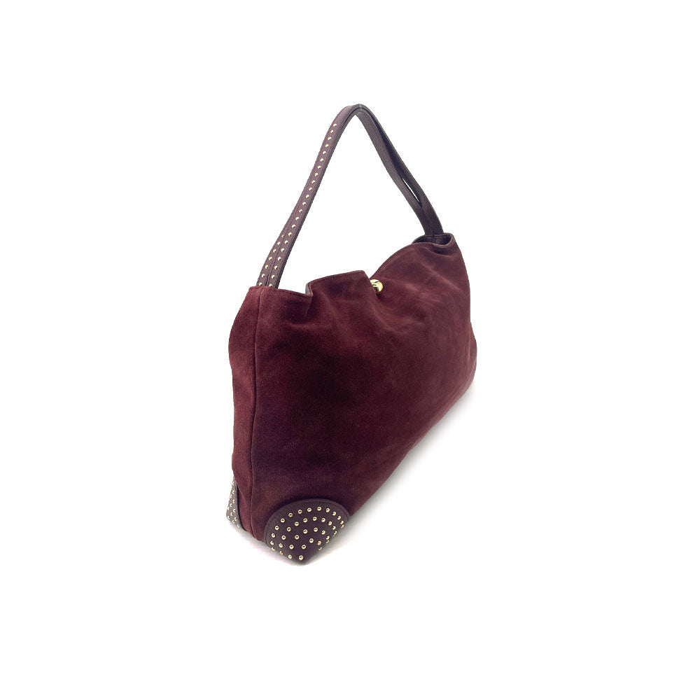 Borsa a spalla Chiodi in pelle M*Brc