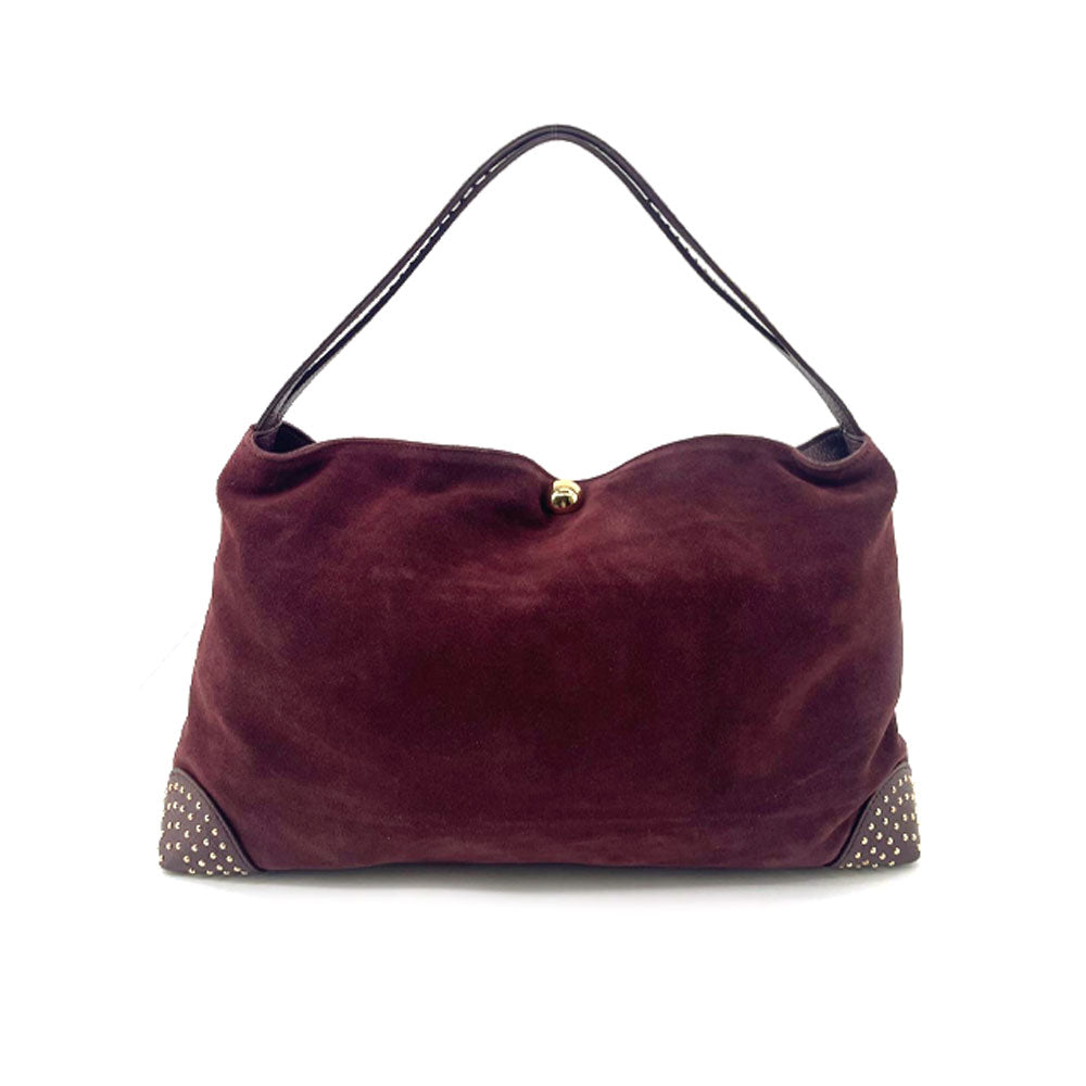 Borsa a spalla Chiodi in pelle M*Brc