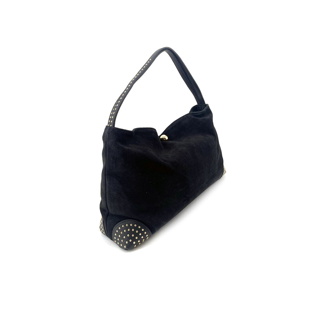 Borsa a spalla Chiodi in pelle M*Brc