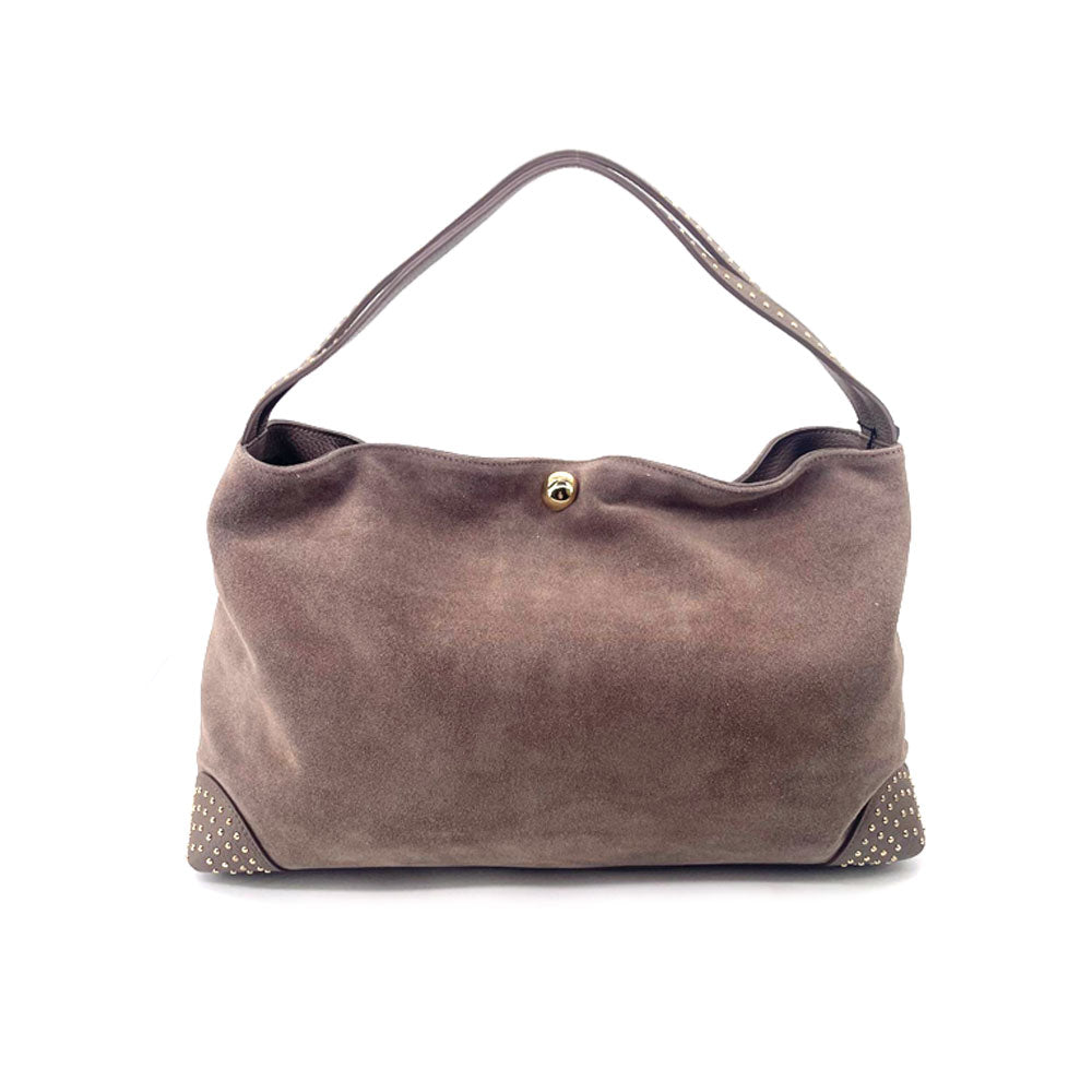 Borsa a spalla Chiodi in pelle M*Brc