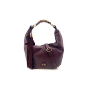 Schultertasche Circle aus Leder M*Brc