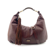 Schultertasche Circle aus Leder M*Brc