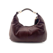 Schultertasche Circle aus Leder M*Brc