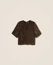 Twinset sequined crew-neck blouse