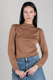 Twinset mock-neck top