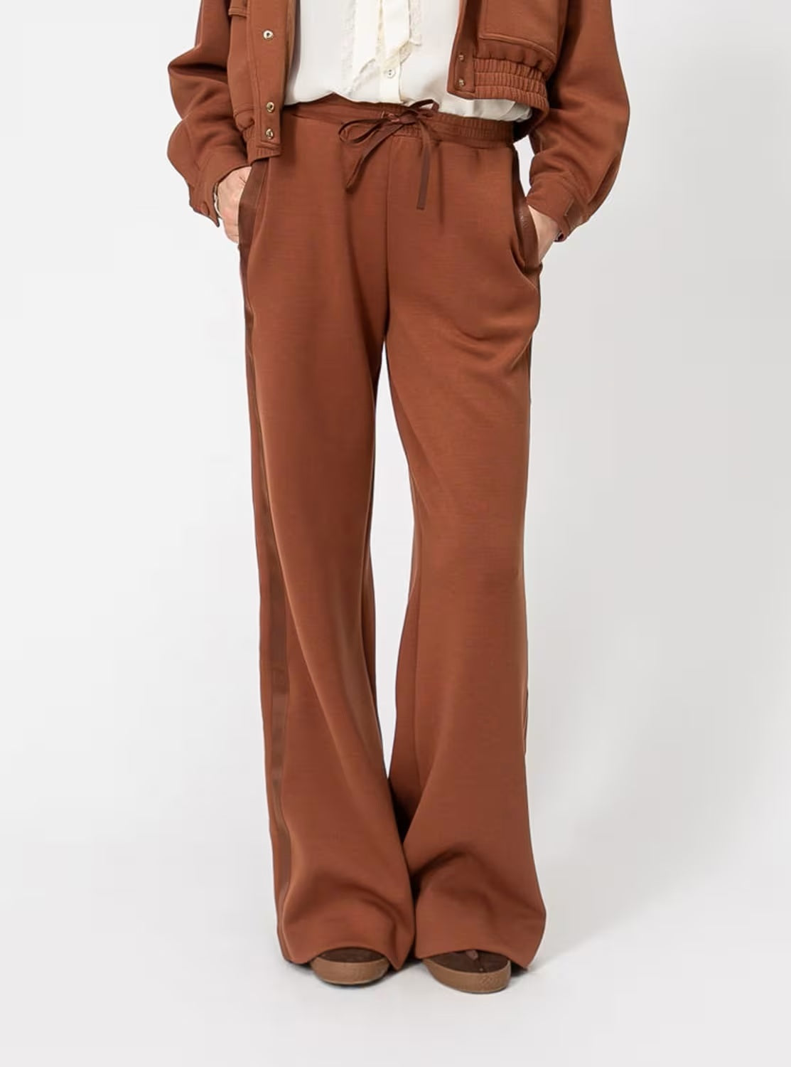 Pantaloni da jogging in jersey Twinset
