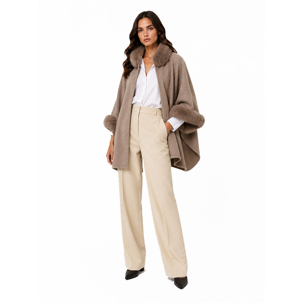 Twinset Fur Poncho