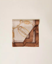 Twinset printed satin scarf