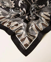 Twinset printed satin scarf